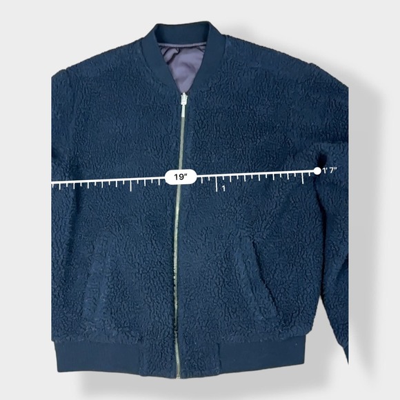 Bernardo Faux Fur Teddy‎ Bear Bomber Jacket Size M - Picture 6 of 10